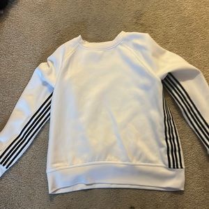 White crew neck